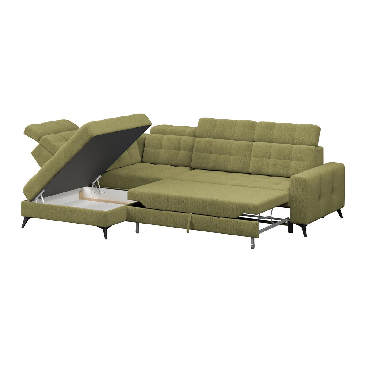 Coltar BARLETTA - verde, Romantik / Landhaus, textil (228/289cm) - Luca Bessoni