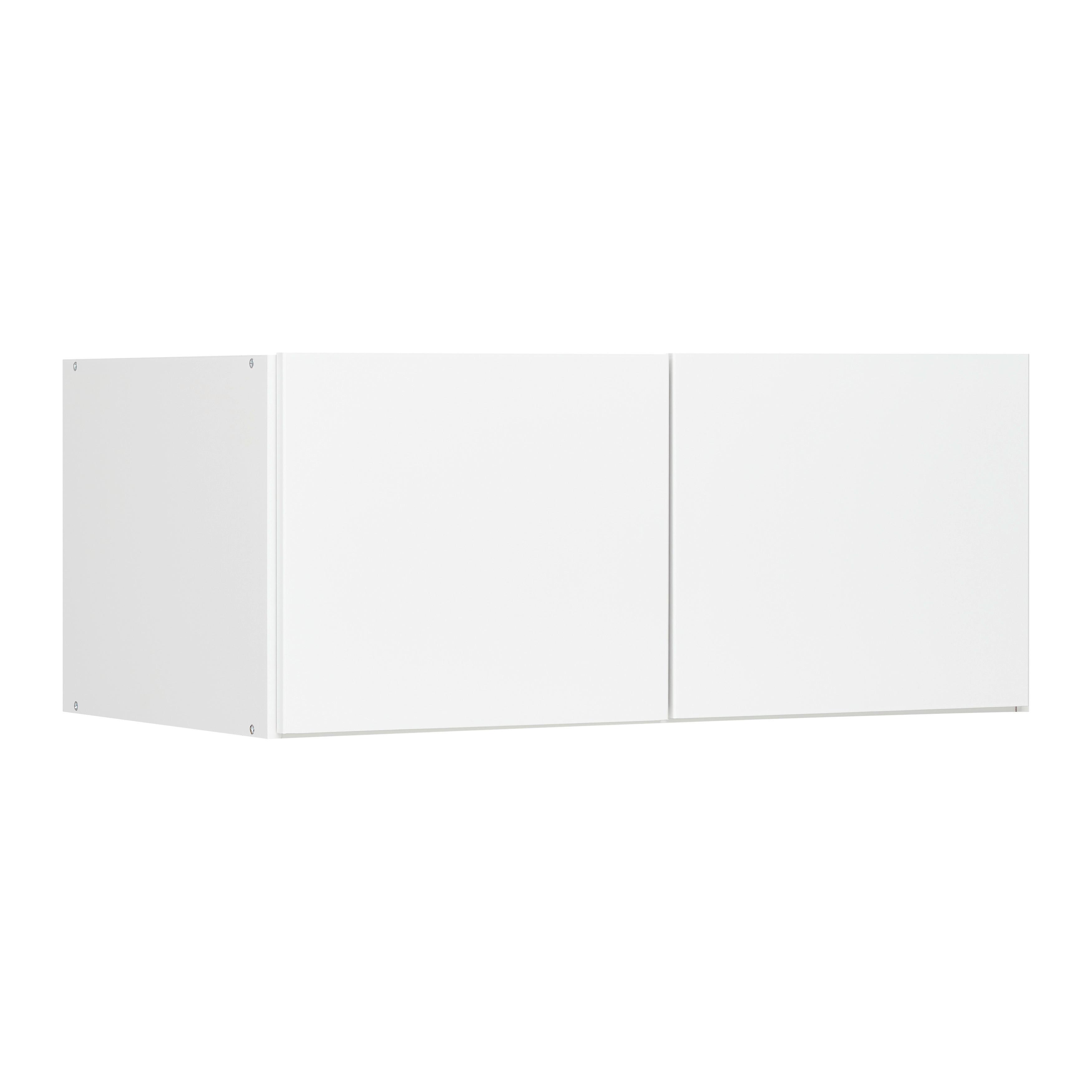 Aufsatzschrank Max Weiss - Weiss, Konventionell, Holzwerkstoff (91/39/54cm) - Mömax