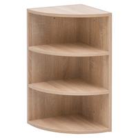 Sarokpolc Mid.you - tölgyfa színű, Konventionell, faalapú anyag (30/60/30cm) - MID.YOU