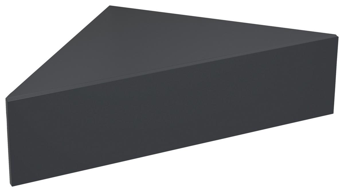 Nočna Omarica Usal S, Antracit - antracit, Moderno, leseni material (60/15/42,4cm) - MID.YOU