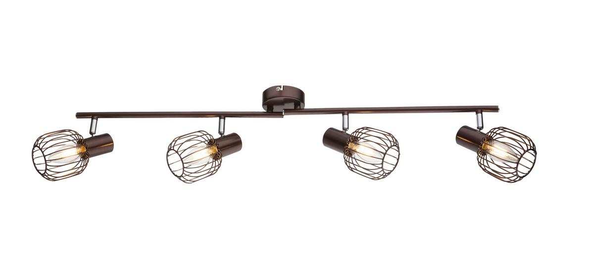 Reflektor 54801-4 - brončane boje, Trend, metal (84/15cm) - Globo
