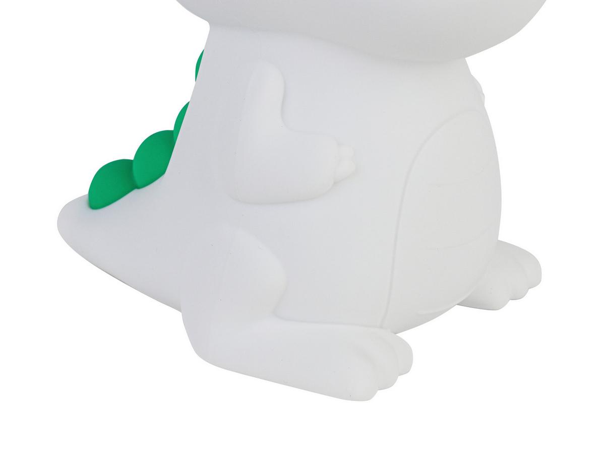 Nočna Lučka Dino - bela, Moderno, umetna masa (8,5/13,8/13,5cm) - Mömax