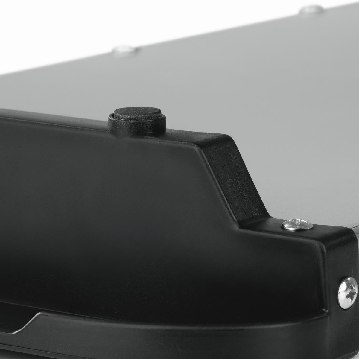 CHAFING-DISH 16442 - Silberfarben/Schwarz, Basics, Kunststoff/Metall (54,6/14,7/27,8cm) - GOURMETMAXX