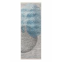 Läufer Milan 425 Multi / Blau 80x150 - Blau/Multicolor, Basics, Textil (80/150cm) - Kayoom