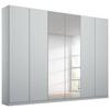 DULAP USI ROTATIVE ALABAMA - argintiu/gri deschis, Modern, material pe bază de lemn (271/229/54cm) - Modern Living