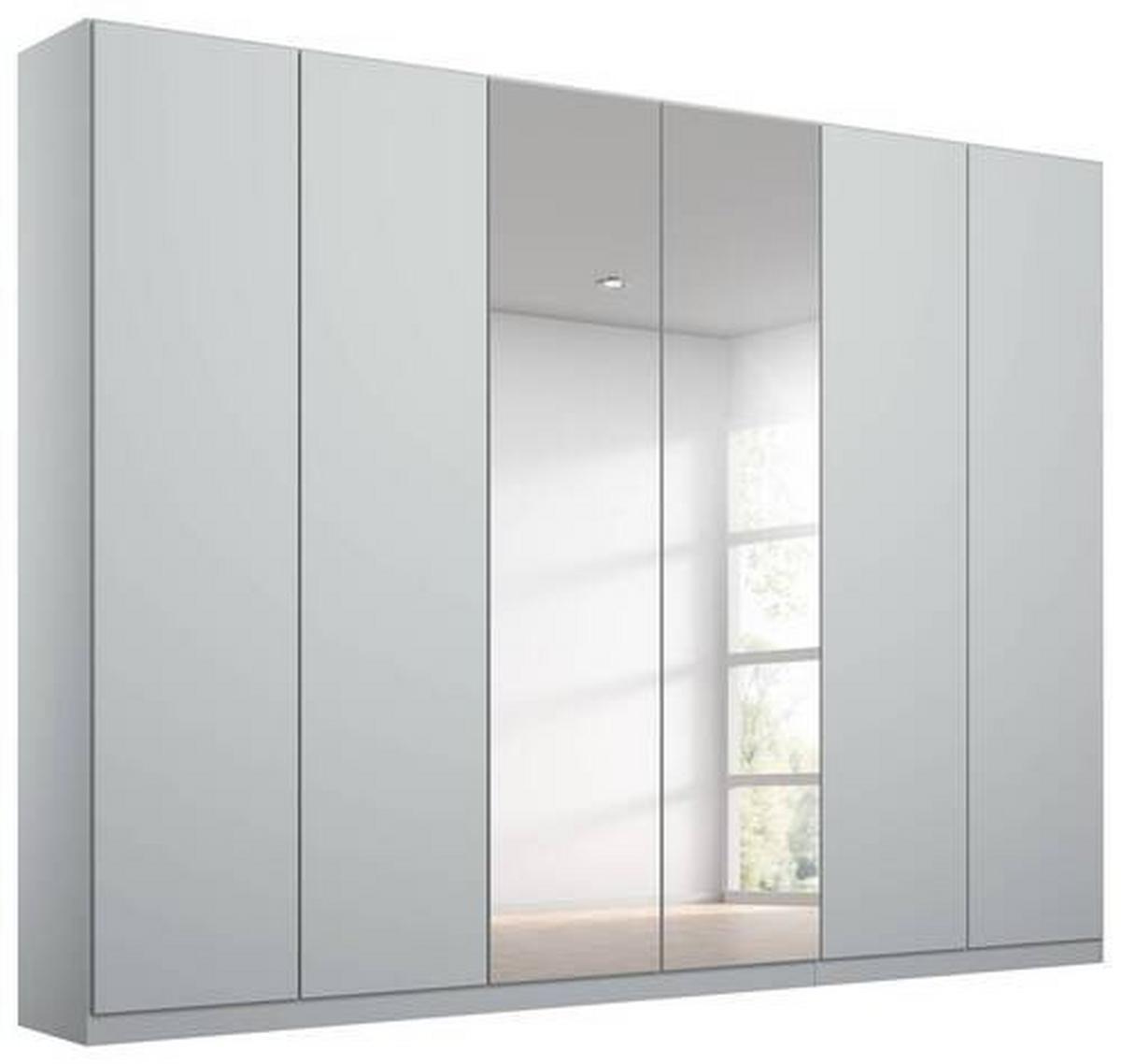DULAP USI ROTATIVE ALABAMA - argintiu/gri deschis, Modern, material pe bază de lemn (271/229/54cm) - Modern Living