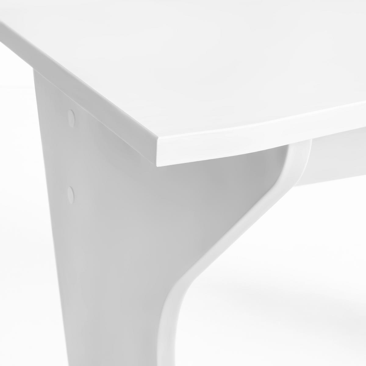 Schreibtisch Utapau in Weiß - Weiß, MODERN, Holzwerkstoff (140/76,2/65cm) - Mömax