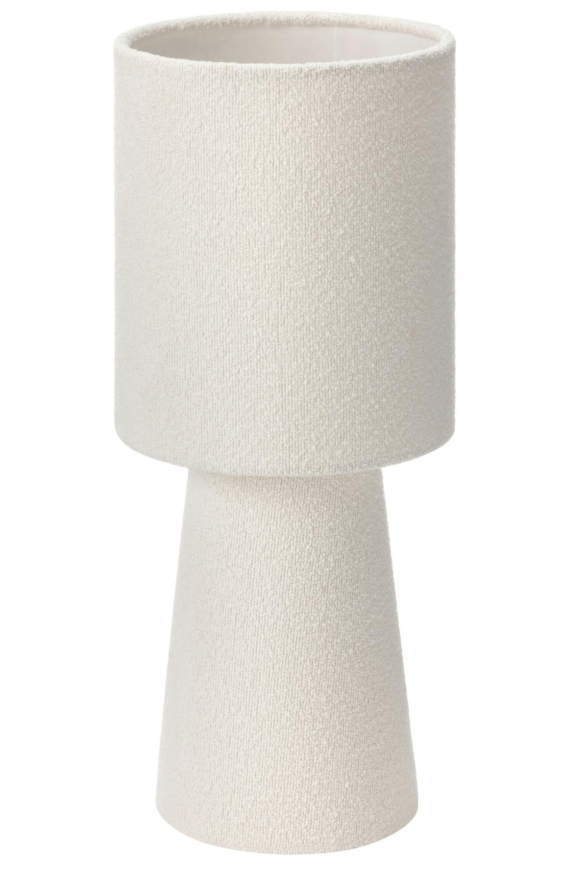 Svjetiljka Stolna Wite - bijela, Moderno, metal/tekstil (15/38cm) - Mömax