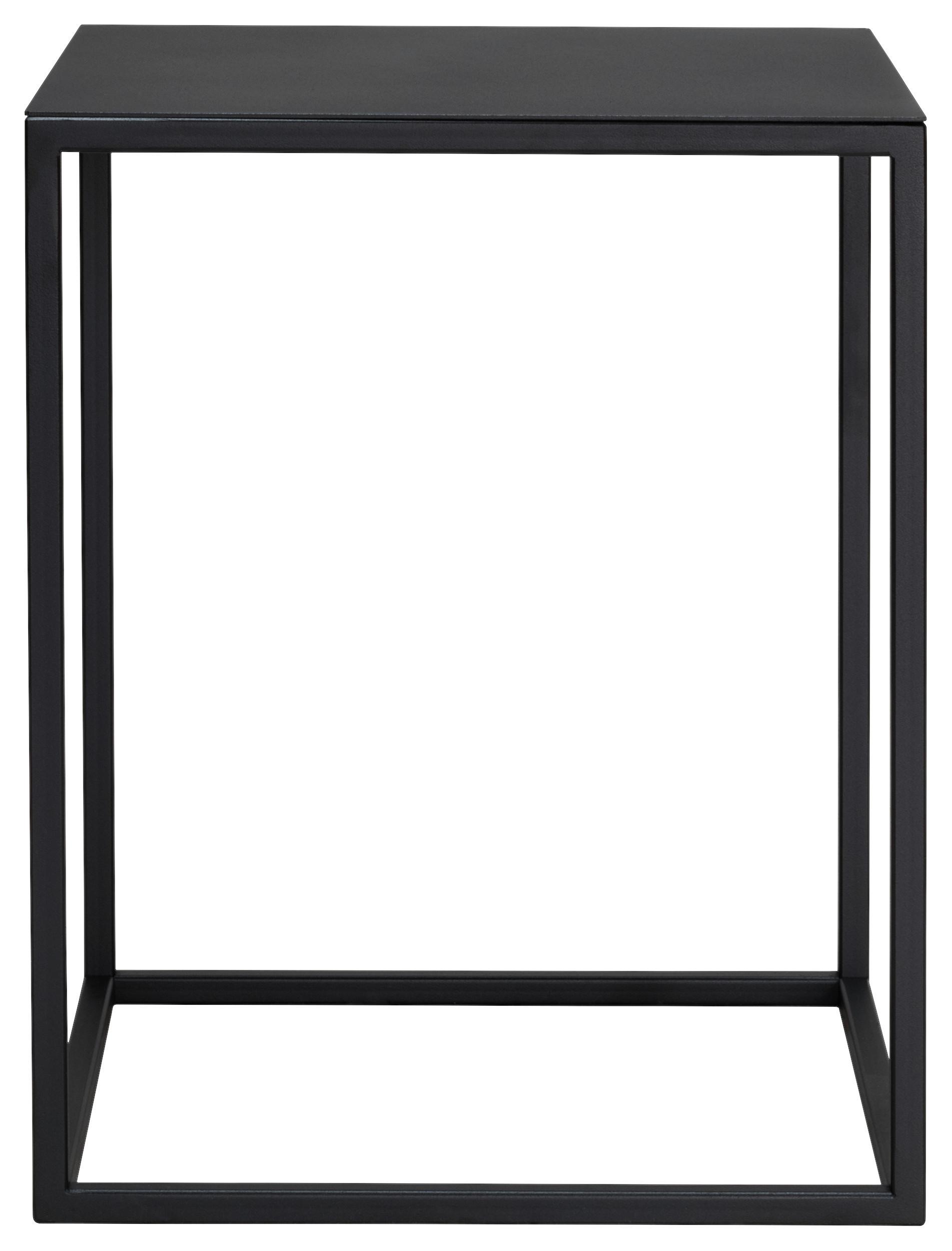 STOLIK BOCZNY PINO 4 - czarny, Design, metal (40/40/50cm) - Johann Jakob