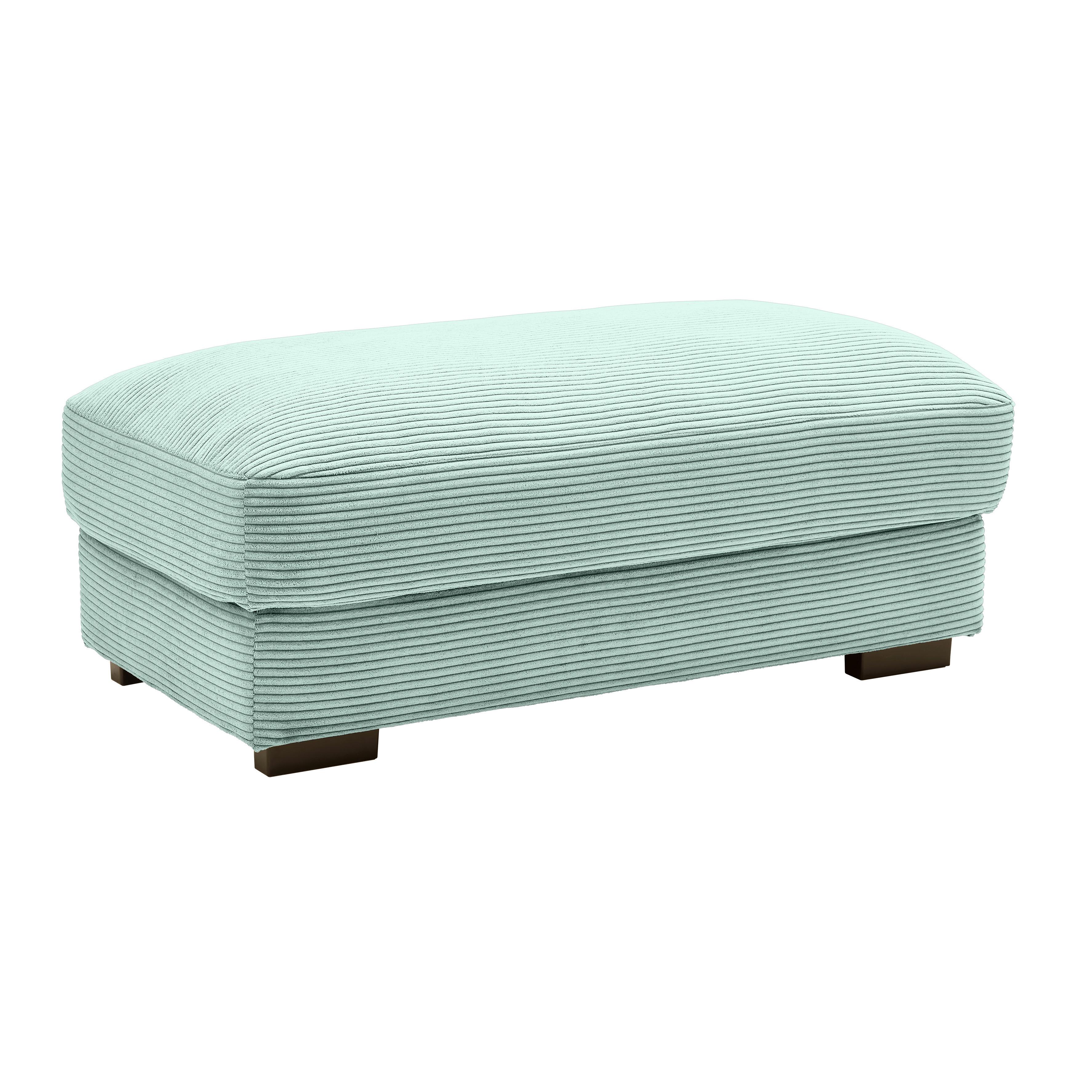 Hocker Pedro Türkis - Türkis, MODERN, Textil (60/46/110cm) - Mömax