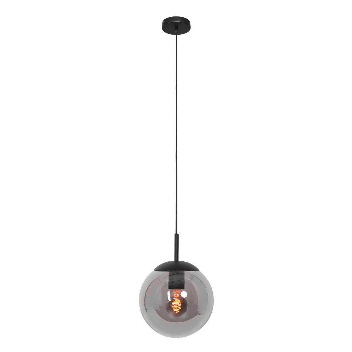 LAMPA ZWIESZANA 3496ZW BOLLIQUE - czarny, Konventionell, metal/szkło (20/30-170cm)