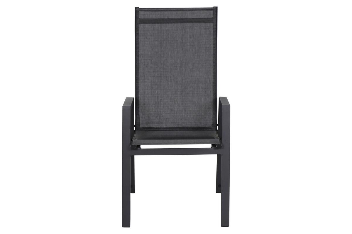 STAPELSESSEL M90919 - Anthrazit, KONVENTIONELL, Kunststoff/Metall (60/111,5/74cm) - Siena Garden