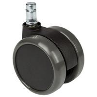 Set Kolesc Za Vrtljivi Stol Rolo, 5-Delni - črna, Basics, kovina/umetna masa (5/7/6,5cm) - MID.YOU