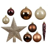 ZESTAW BOMBEK CHOINKOWYCH 022977 - KUGELN - Basics (8,00/8,00/8,00cm)