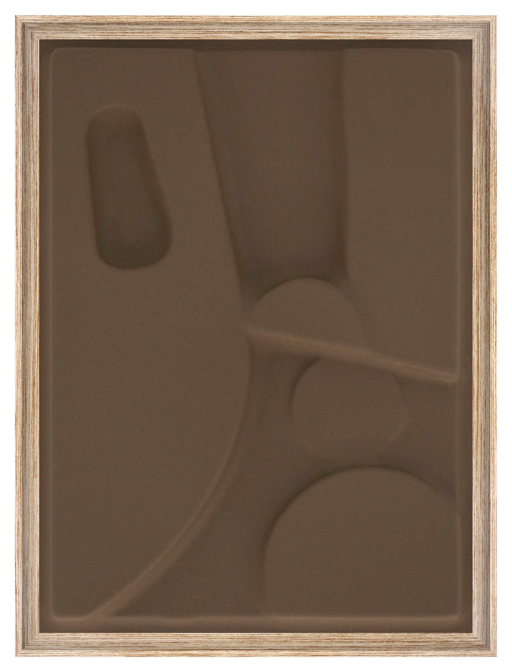 Kép Enno - tölgyfa színű/sötétbarna, műanyag/faalapú anyag (30/40cm) - Modern Living