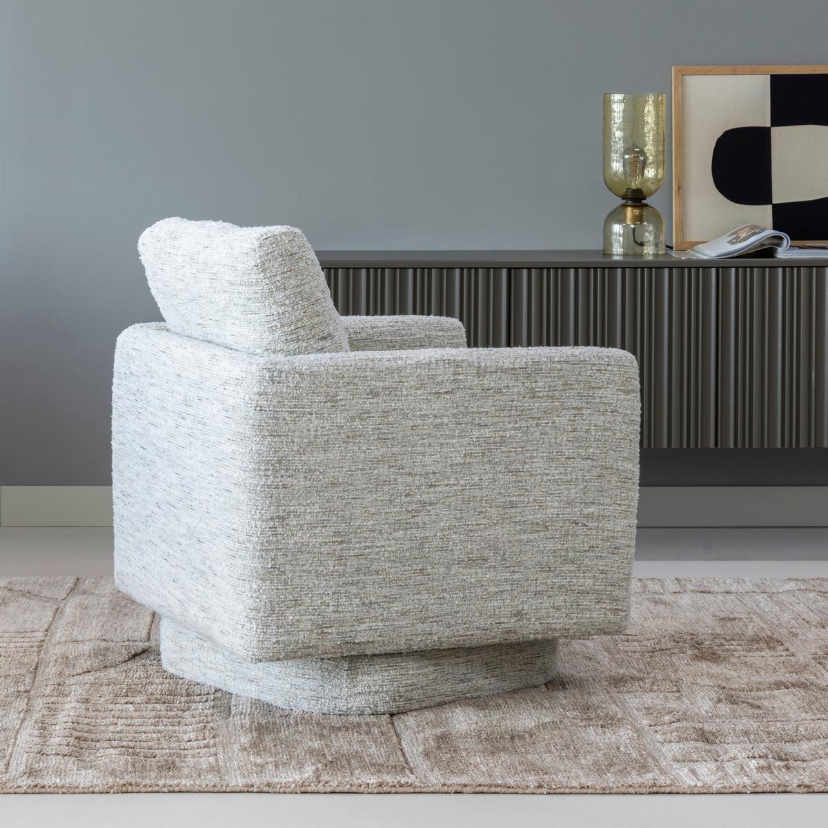 Cocktailsessel Oska Naturfarben - Naturfarben, Design, Textil (78/64/79cm) - Livetastic