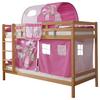 Pograd Rene, 90x200, Bukev, Masivno - pink/bela, Moderno, tekstil/les (90/200cm) - MID.YOU