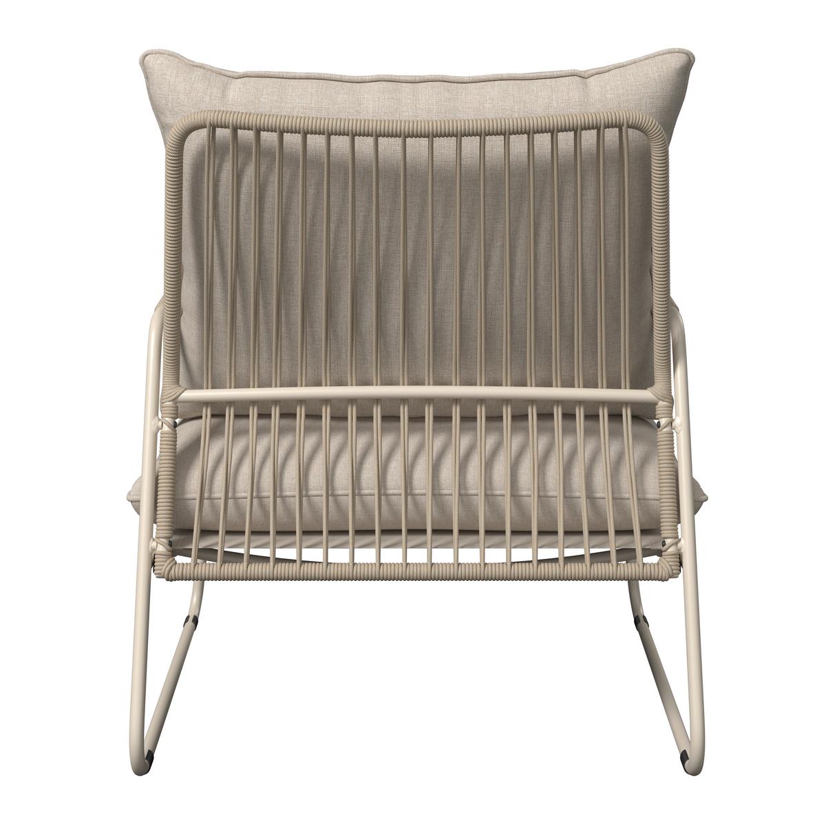 Balkonset Male Beige - Beige, MODERN, Kunststoff/Textil