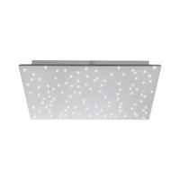 Deckenleuchte Sparkle max. 18 Watt - Silberfarben, Design, Metall (45/45/5cm)