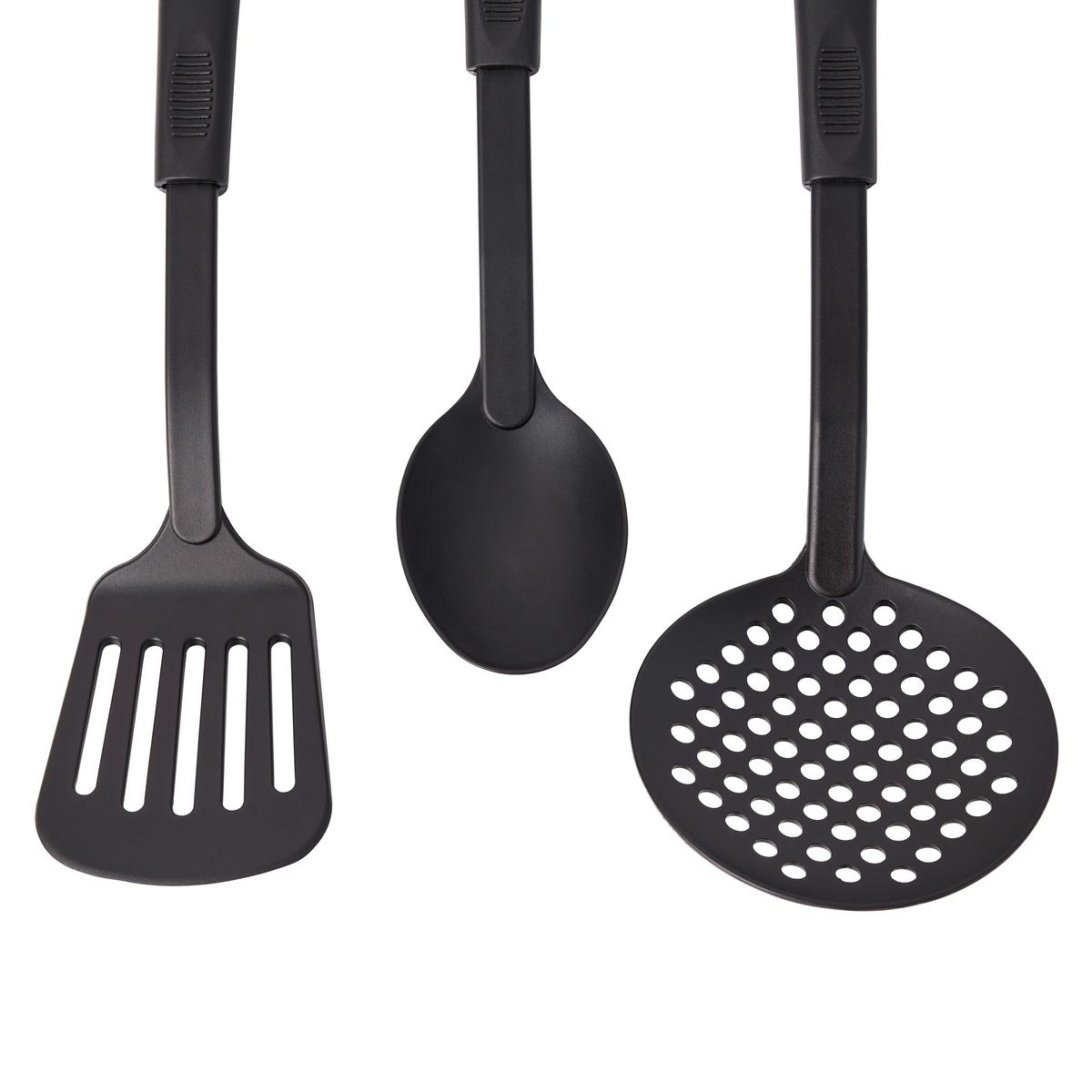 ZESTAW GARNKÓW HC20168S8 - czarny/przezroczysty, Basics, tworzywo sztuczne/metal - Homeware Profession.