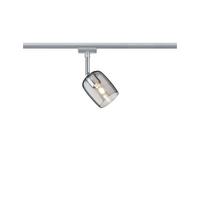 Schienensystem-Strahler Spot Blossom max. 10 Watt - Chromfarben, Design, Glas/Metall (7,4/12,8/11,5cm) - Paulmann
