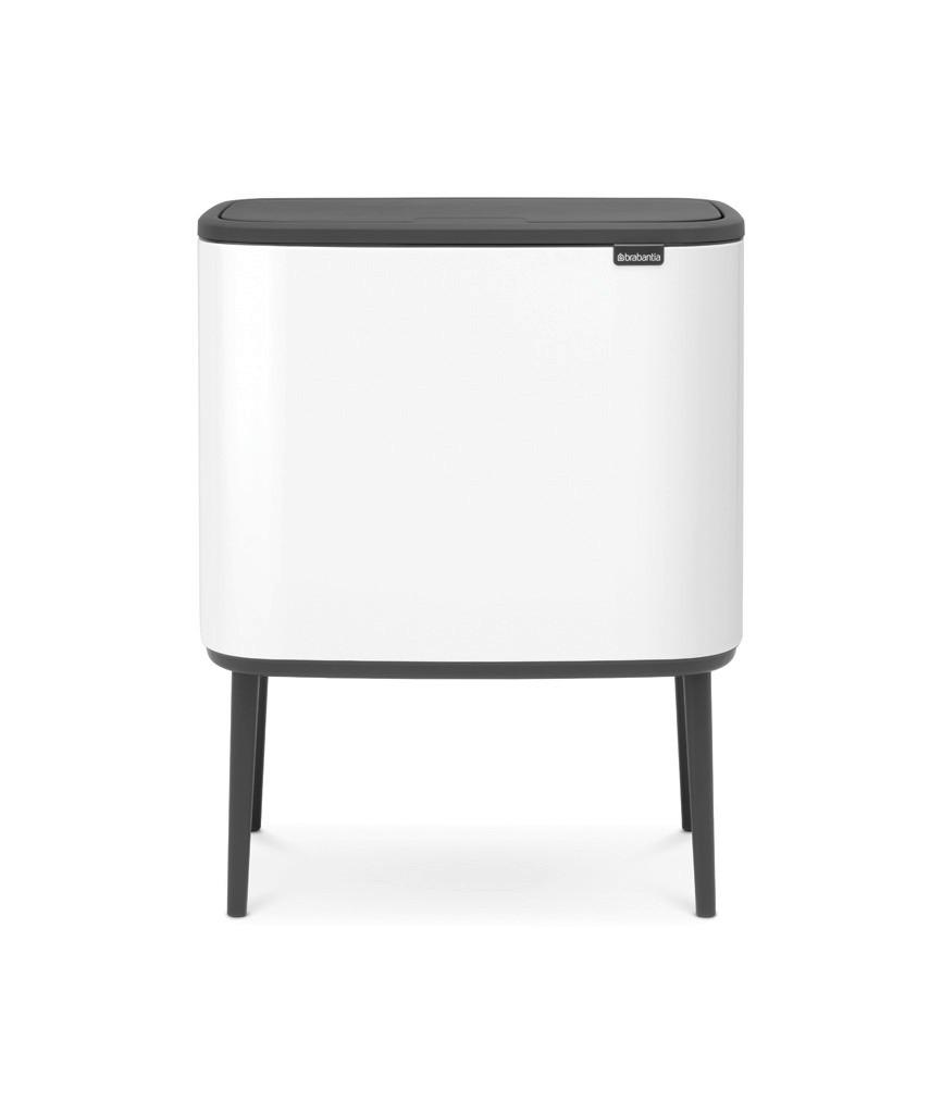 KOSZ NA ODPADY 313547 - biały, Design, tworzywo sztuczne/metal (54/68/31,5cm) - Brabantia