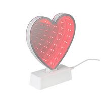 LED Díszlámpa Heartim - áttetsző/fehér, Konventionell, műanyag (4,6/14,5/17,9cm) - Mömax