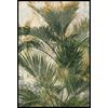 Tablou cu ramă Denise Small cca. 60x90 cm - verde/negru, Modern, plastic/textil (60/90cm) - Premium Living