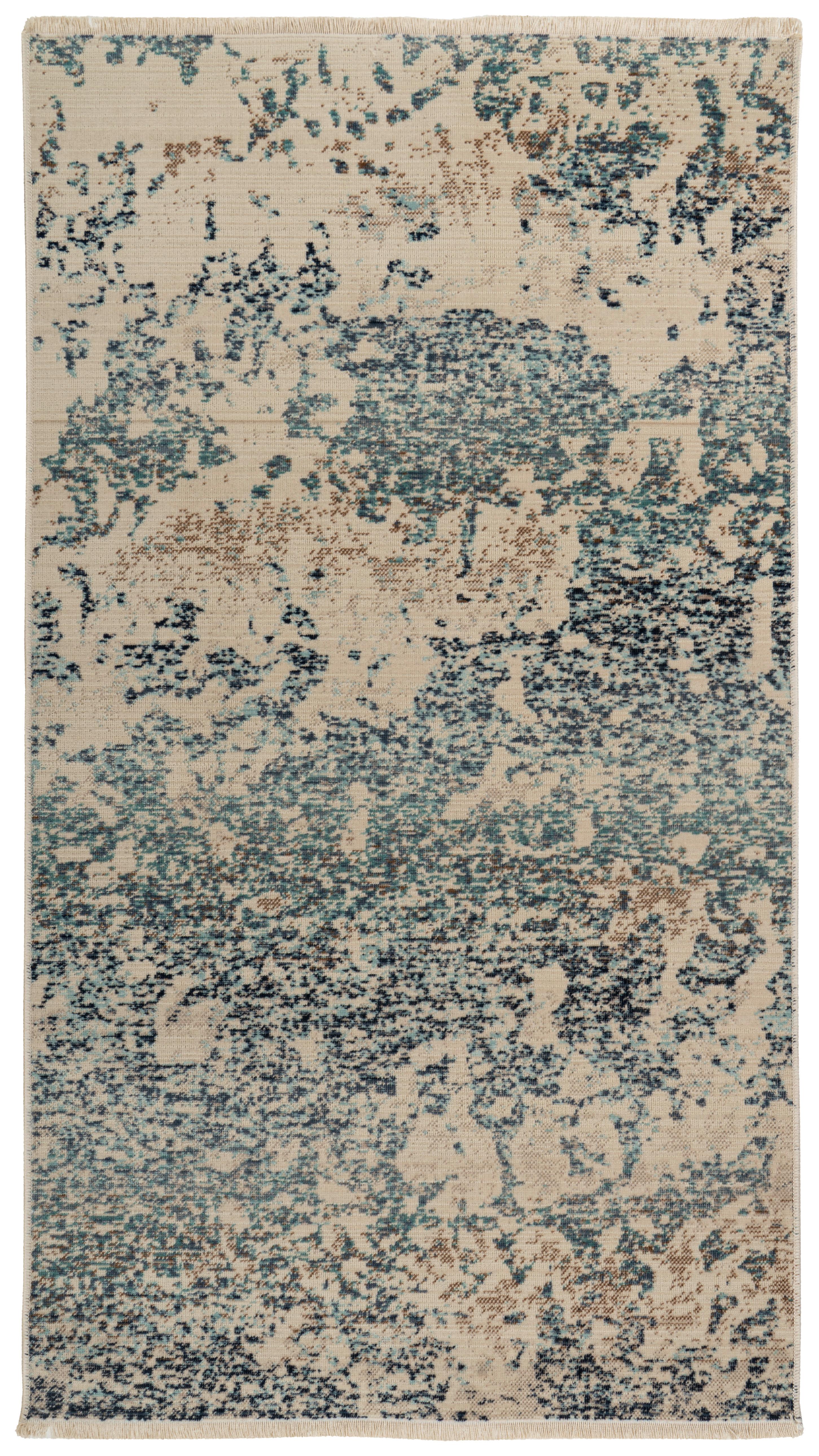 Vintage-teppich Charu 300 - Blau, Konventionell, Textil (120/170cm) - Kayoom