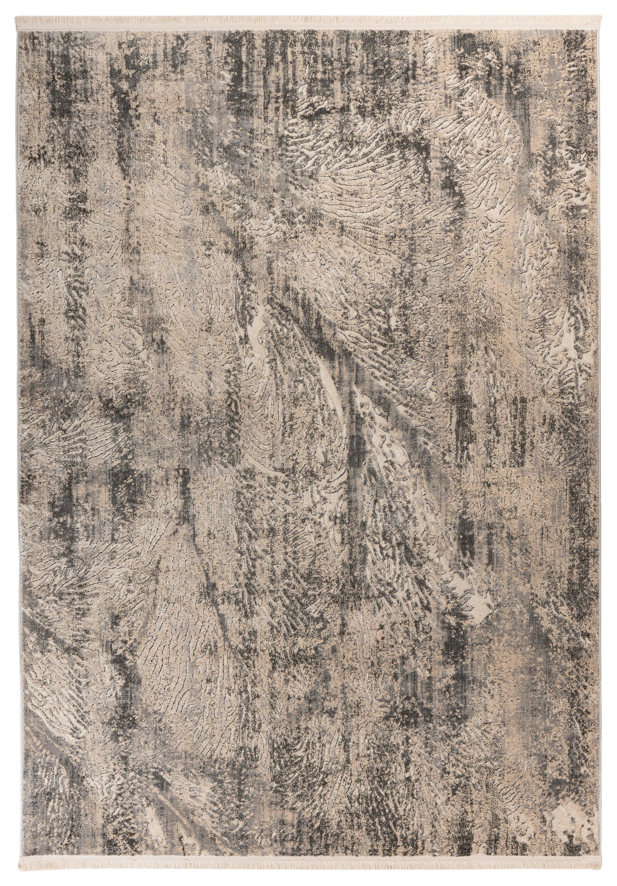 Vintage-teppich Adeon 500 - Grau, Konventionell, Textil (80/150cm) - Kayoom