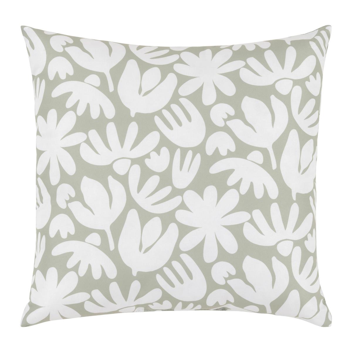 Ukrasni Jastučić Betty 40x40cm - bijela/boje kadulje, Konvencionalno, tekstil (40/40cm) - Best Price