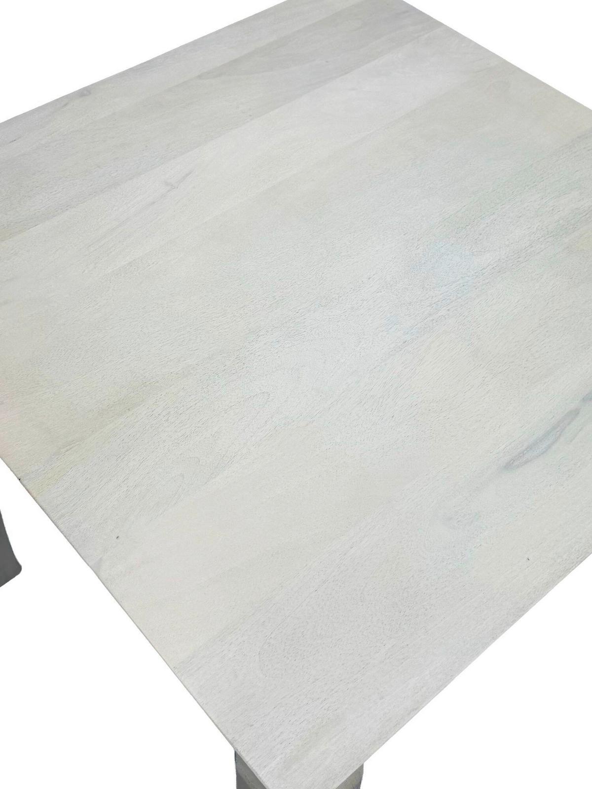 Esstisch Wl7.489 - Weiss, Design, Holz (80/75/80cm) - Livetastic