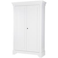 Schrank Isabel Weiß - Weiß, Design, Holz/Metall (118/191/47cm) - Livetastic