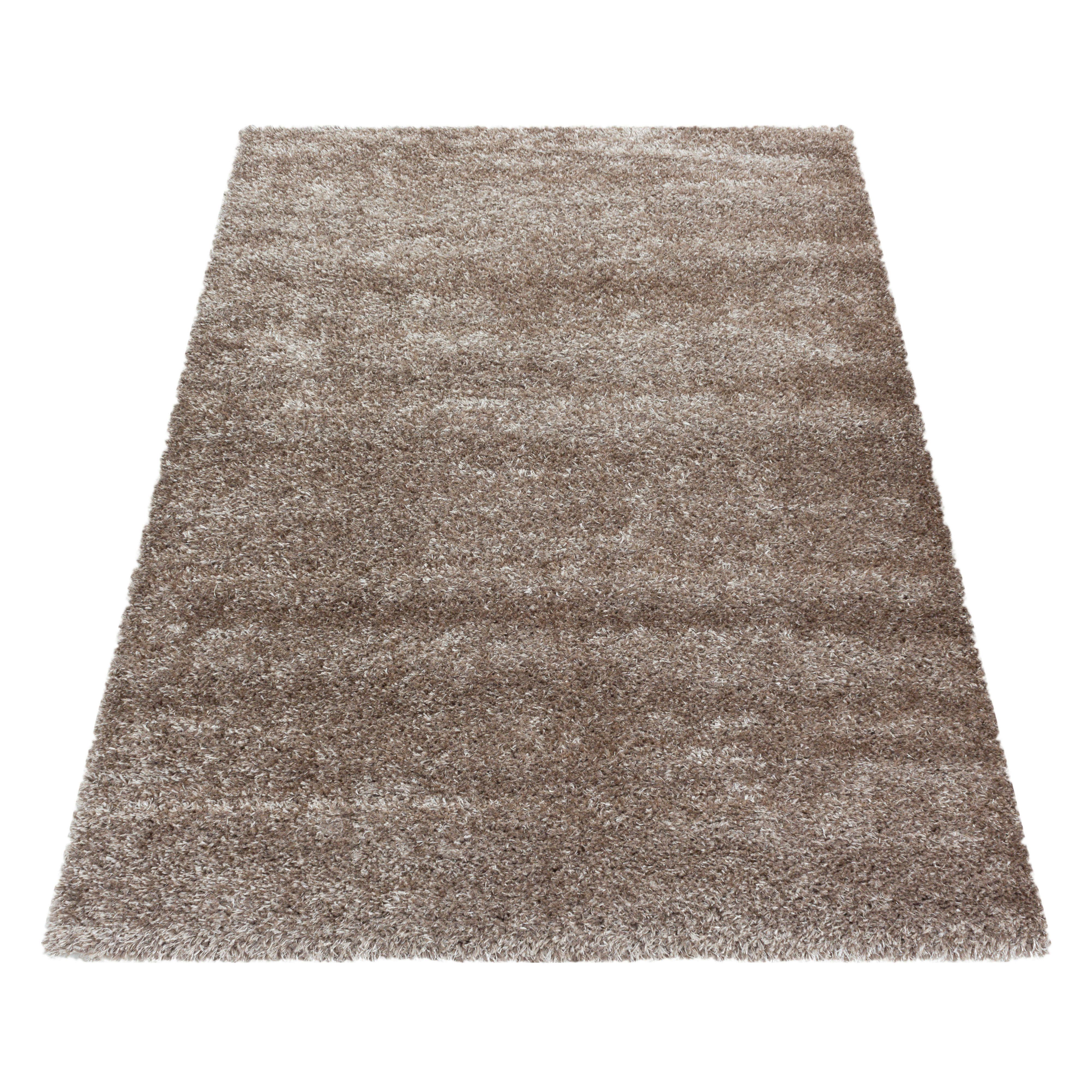 Läufer Brilliant Taupe ca. 80x250cm - Taupe, Basics, Textil (80/250cm)