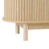 HYLLA SKANDY -EXKLUSIV- - naturfärgad, Modern, trämaterial/trä (100/156/35cm) - Mömax