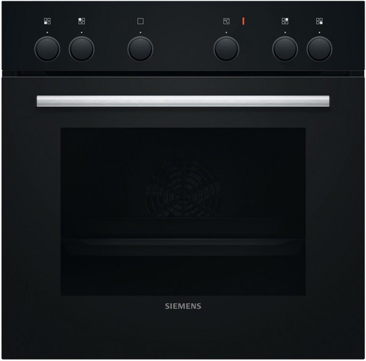 Einbauherd HE010FBA0 Schwarz/Edelstahl - MODERN (59,4/59,5/54,8cm) - Siemens