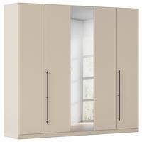 Șifonier Safari - șampanie, Konventionell, material pe bază de lemn (226/229/54cm)