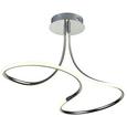 Led Svjetiljka Stropna Alessia - boje kroma, Lifestyle, metal/plastika (73,5/44cm) - Premium Living Led Svjetiljka Stropna Alessia - boje kroma, Lifestyle, metal/plastika (73,5/44cm) - Premium Living