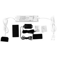 Fernbedienung Funkfernbedienung Set - Weiss/Schwarz, Modern, Kunststoff/Metall - Premium Living