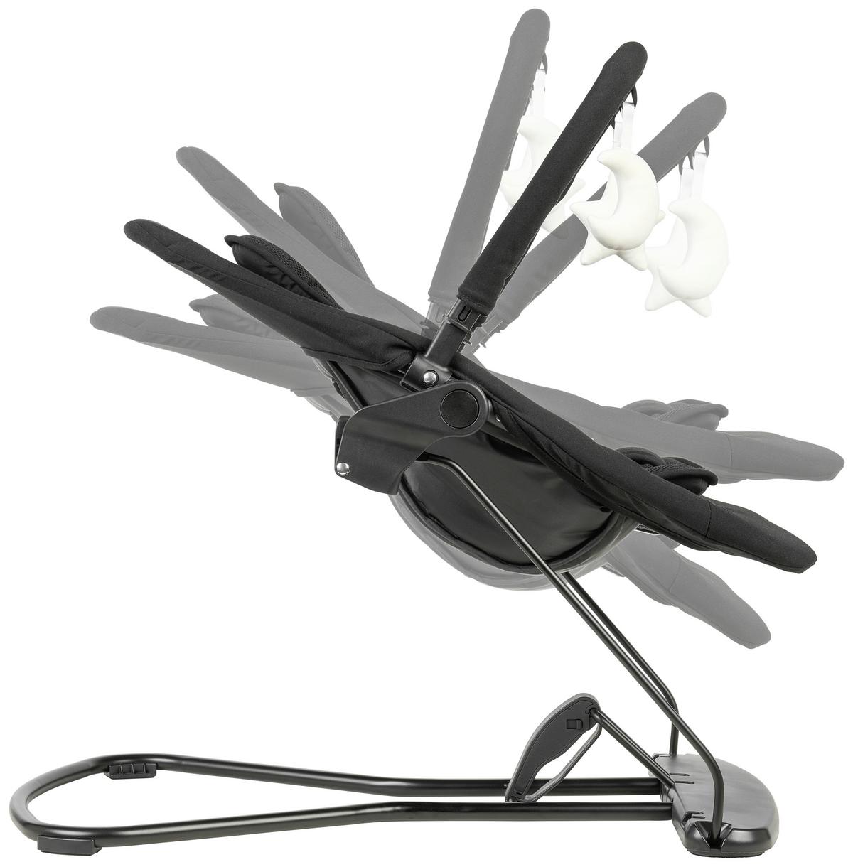 BUJAK LUNCH - czarny, Basics, tworzywo sztuczne/metal (66/45/48-58cm) - My Baby Lou