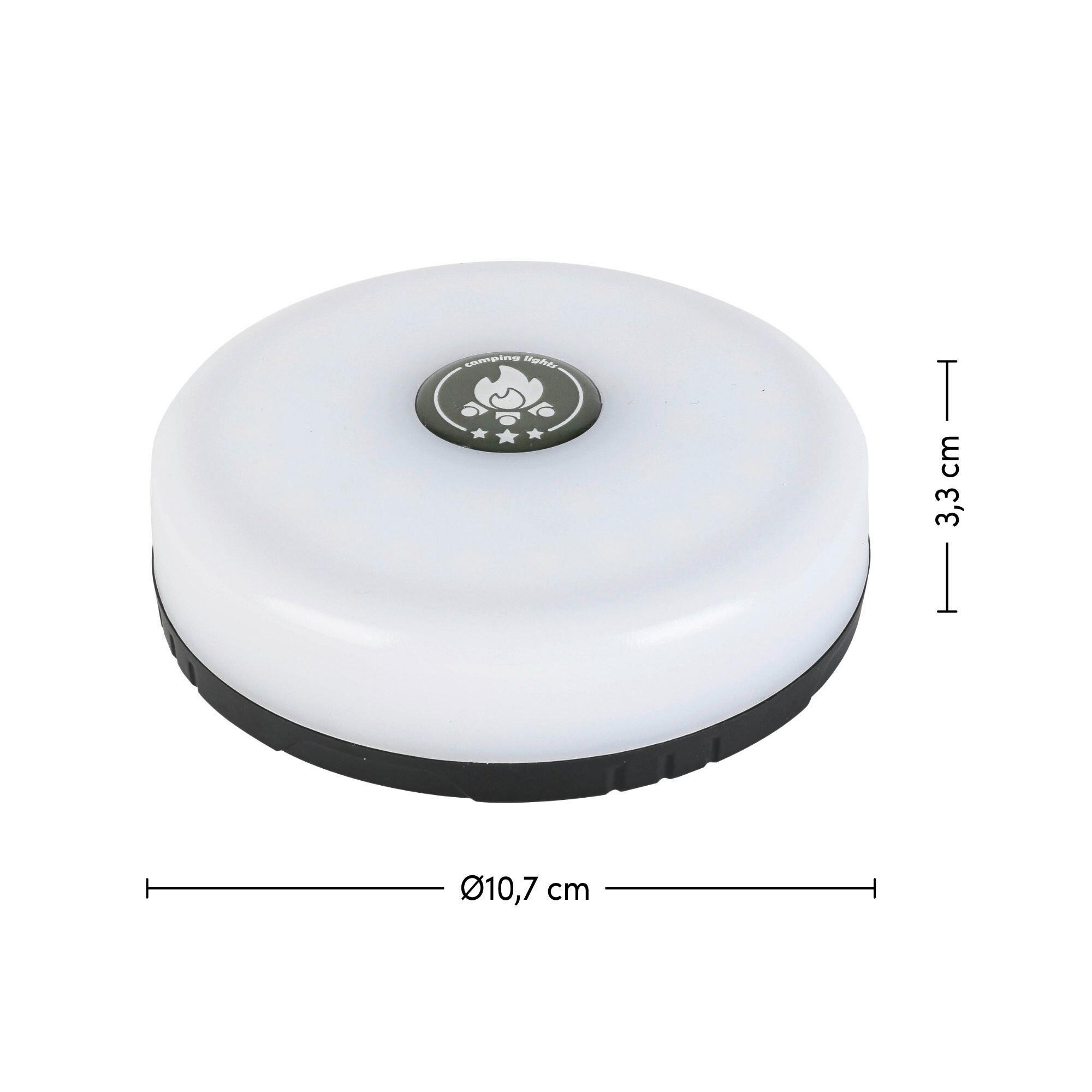 LJUSSLINGA TOLL - vit/svart, Klassisk, plast (1000cm) - Mömax