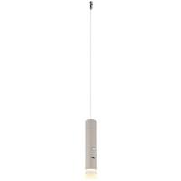 LAMPA WISZĄCA LED NOWA *SBN* - przejrzysty/kolor piaskowy, Basics, tworzywo sztuczne/metal (3,8/120cm) - Novel