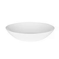 Suppenteller Brigitte Weiß  Ø ca. 20cm - Weiß, KONVENTIONELL, Glas (20cm) - Based