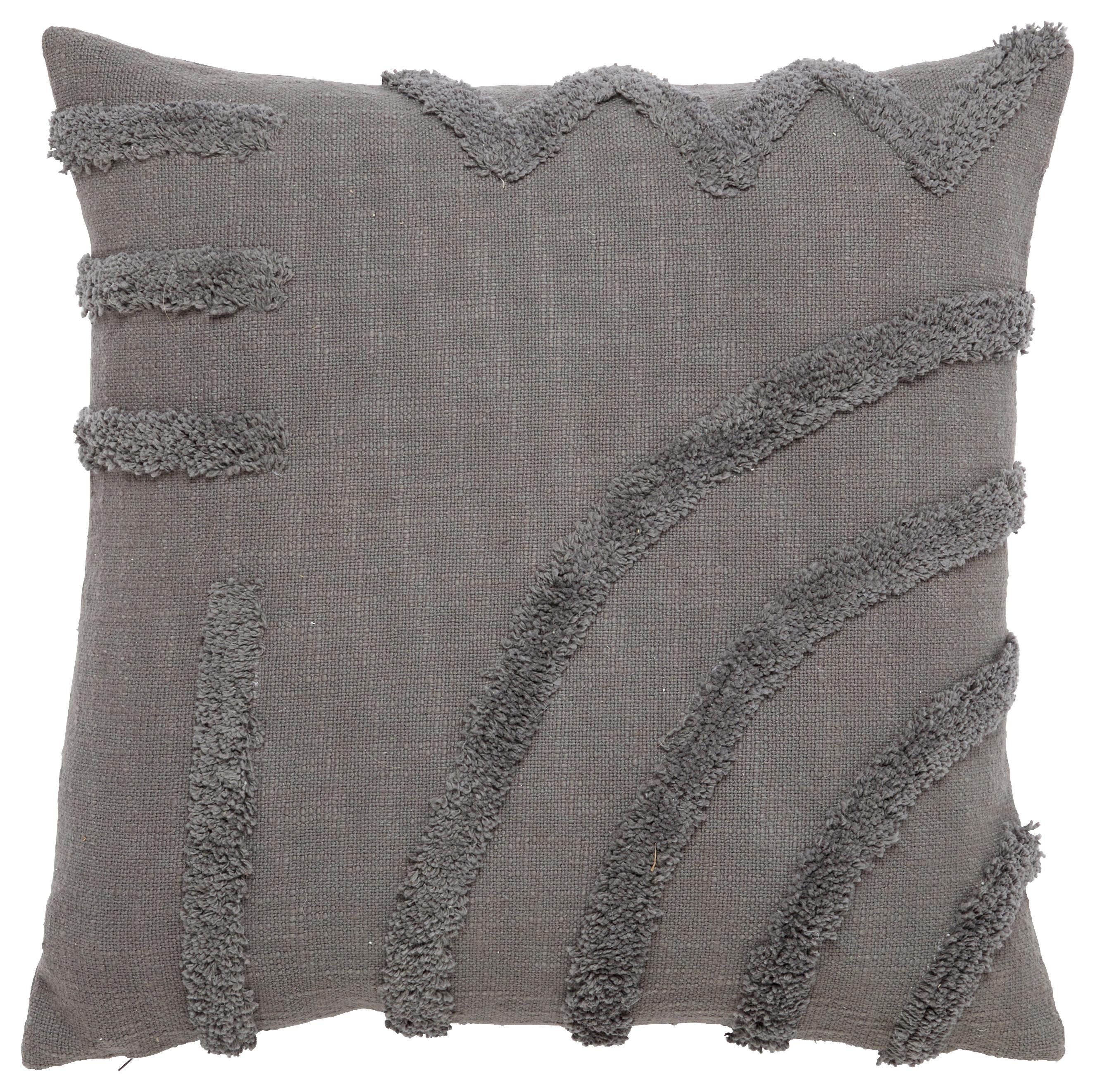 Díszpárna Bob - antracit, Modern, textil (45/45cm) - Premium Living