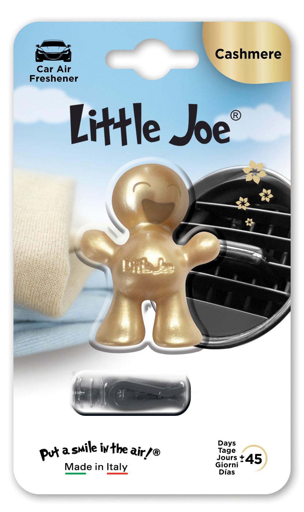 Autóillatosító Little Joe Cashmere - aranyszínű, műanyag (2.6/14.5/8.5cm)