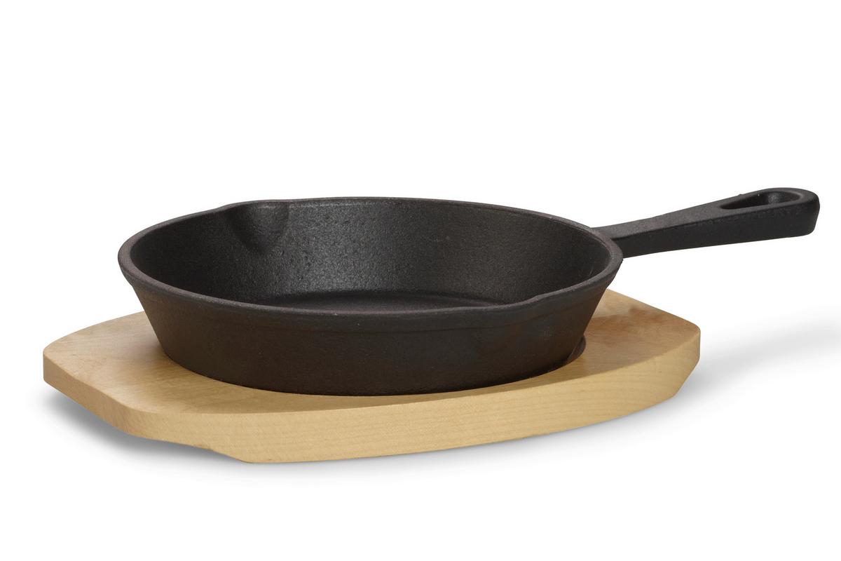 Servirna Ponev Blackstyle, 2 Kos - črna, Basics, kovina (25,4/15,8/3,2cm) - Echtwerk