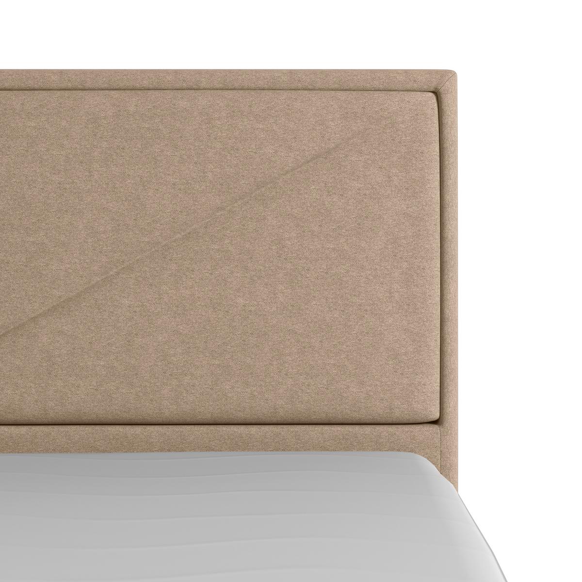 Boxspringbett Lima ca. 140x200 cm Naturfarben - Naturfarben, MODERN, Holz/Kunststoff (140/200cm) - MID.YOU