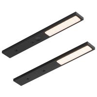 Unterbauleuchten-Set 418822, 2-teilig - LIFESTYLE, Metall (19,7/2,5/0,6cm) - Vogt