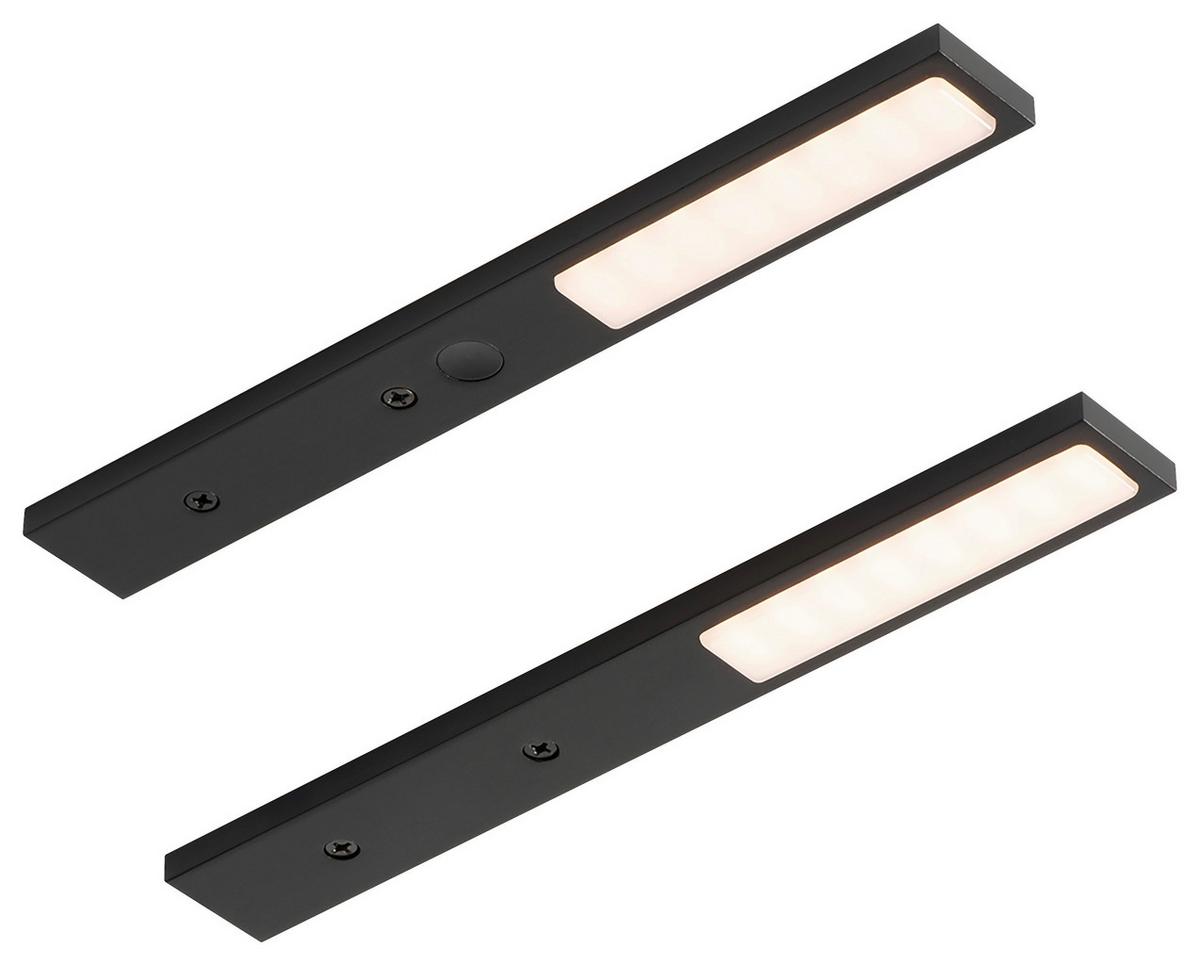 Unterbauleuchten-Set 418822, 2-teilig - LIFESTYLE, Metall (19,7/2,5/0,6cm) - Vogt