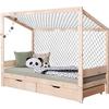 Stauraumbett Holz Fußball ca. 97x213 cm Kiefer - Naturfarben, MODERN, Holz (90/200cm) - MID.YOU